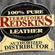 VINTAGE PLAQUE ENAMELED PUBLICITAIRE REDSKIN authorized distributor 30.7 x 26 cm