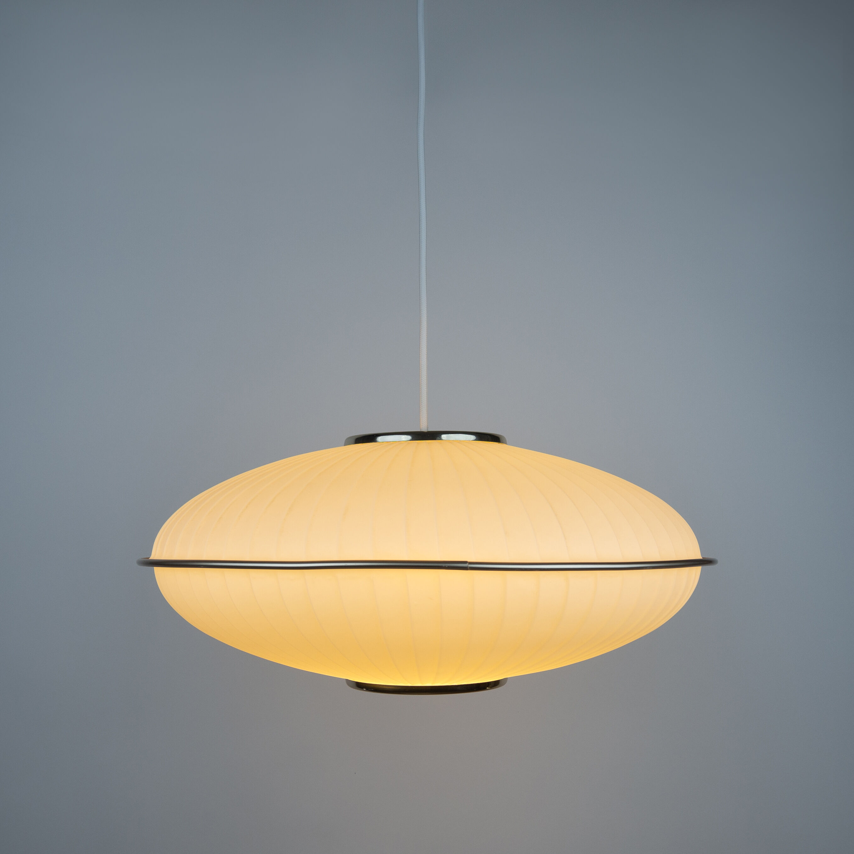 Danish vintage pendant lamp by Lars Schioler, Hoyrup, 1960s