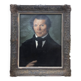 Unknown antique master portrait of a noble gentleman, oil on canvas