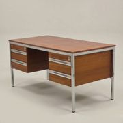 Modernist desk signed Heuliez France – 1970s