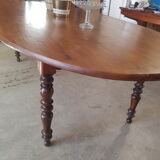 Oval farm table