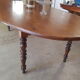 Table de ferme ovale