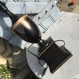 Bronzed ceramic lamp base