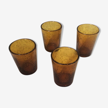 Lot de 4 verres Biot