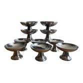 Vintage stainless steel ice cream scoops