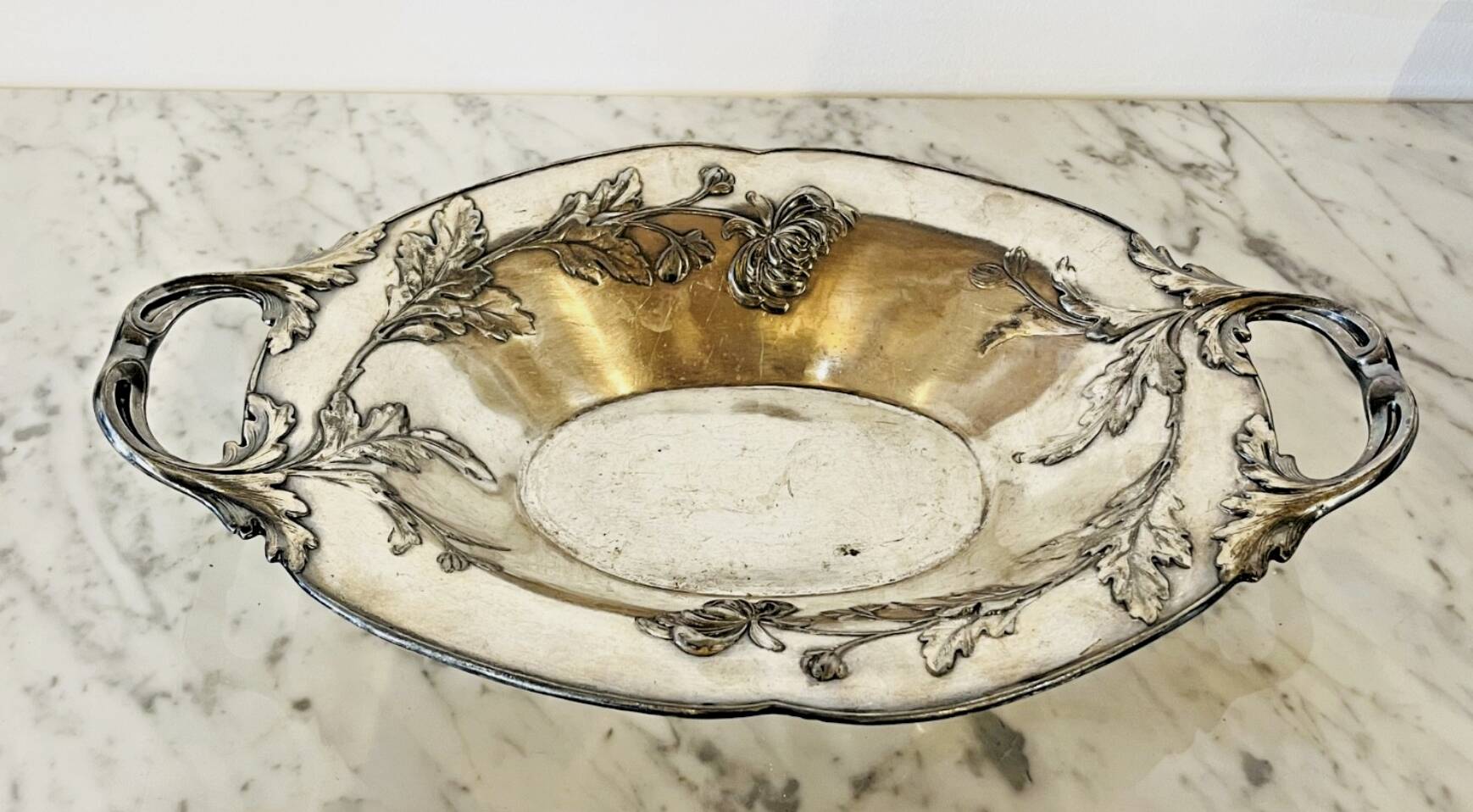 Vintage silver-plated cup