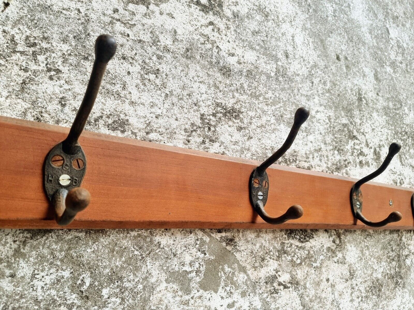 Old coat rack wall coat rack