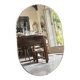 Bevelled oblong mirror ⌀ 110 x 81 cm