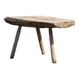 Brutalist tripod coffee table