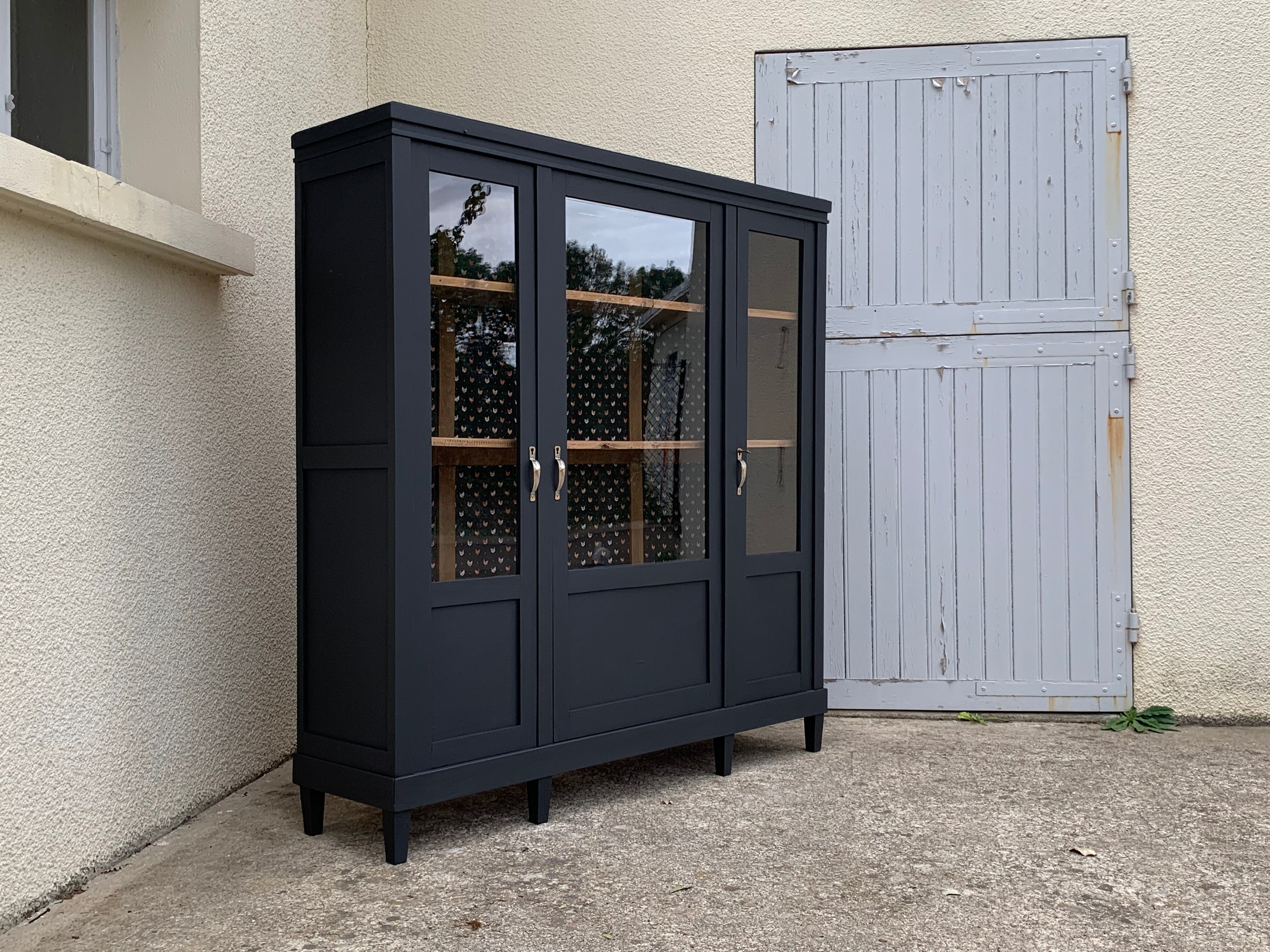 Removable glass cabinet art deco 1930