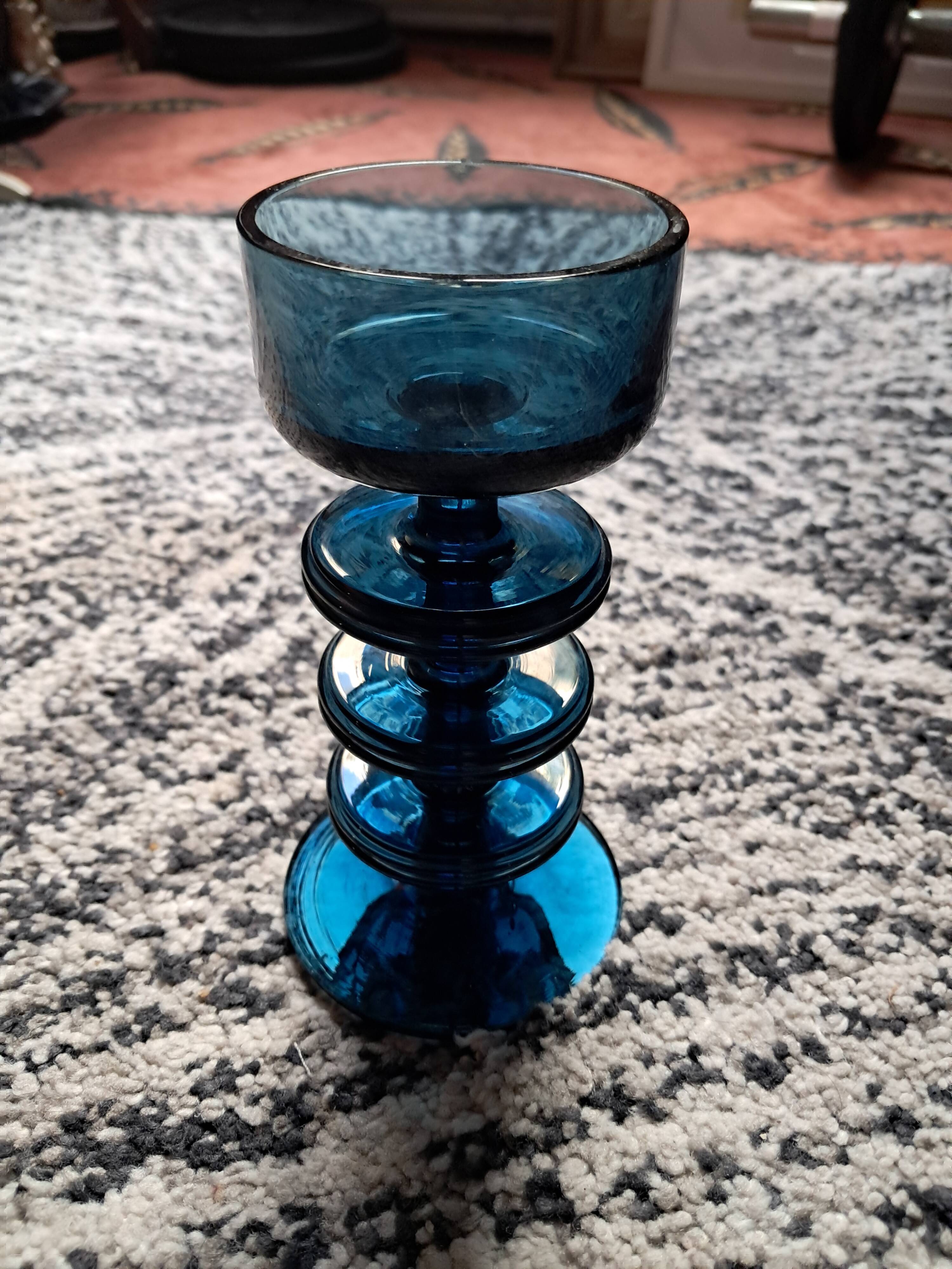Antique English candlestick in Wedgwood