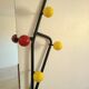 Porte manteaux vintage années 1960 boules miroir design Roger Feraud