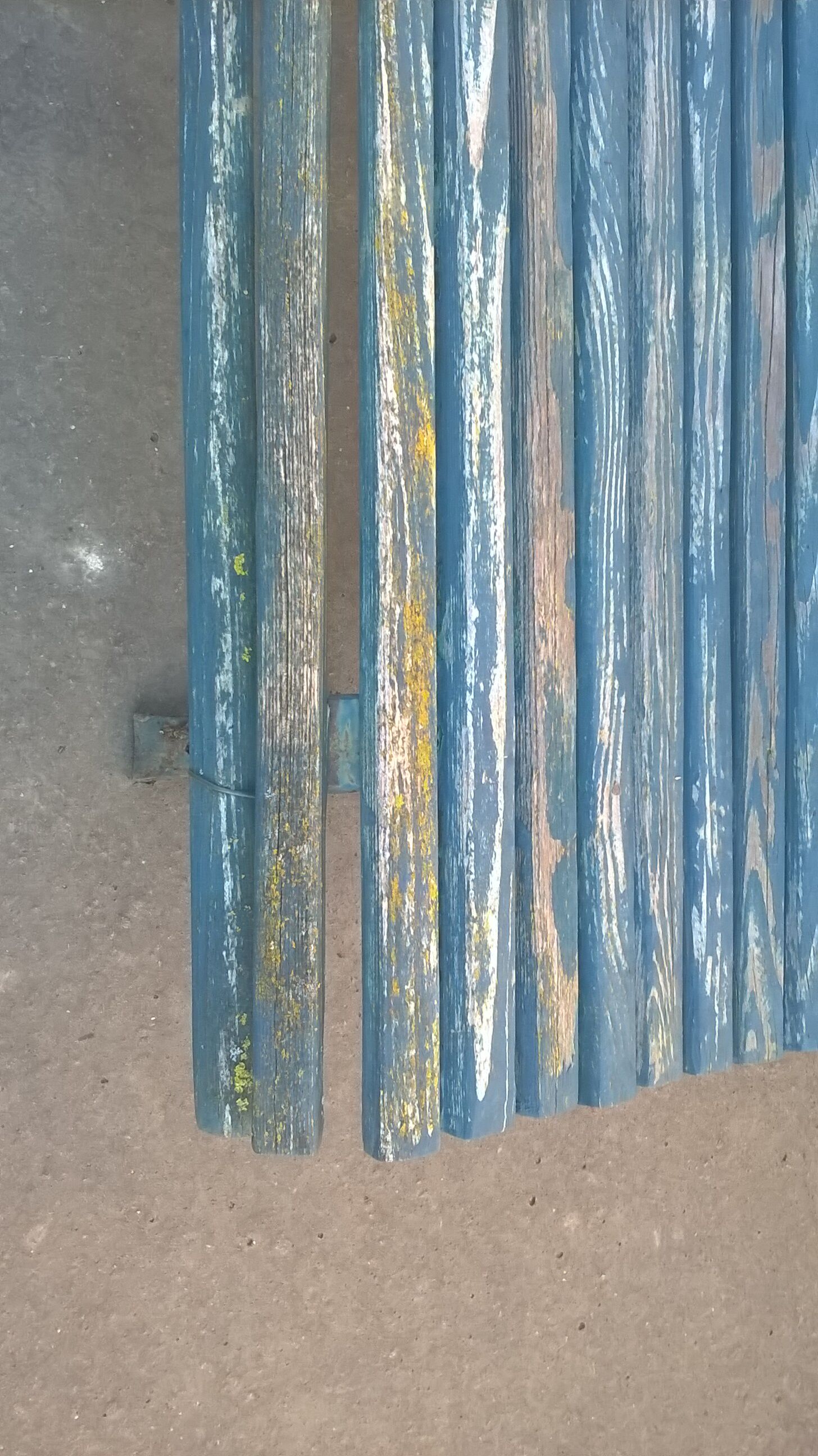 Old garden bench