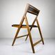 1970s Vintage folding chairs Eden by Gio Ponti for Stol Kamnik, Set of 6