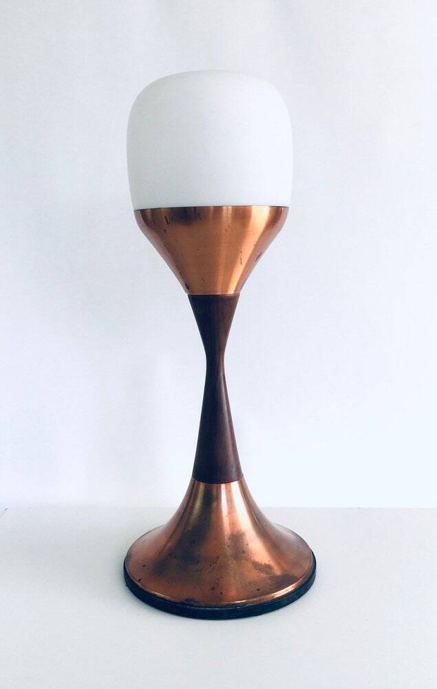 Mid-Century Modern Scandinavian Atomic Low Floor Lamp, Denmark, 1950s