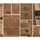 Old oak door from Burgundy