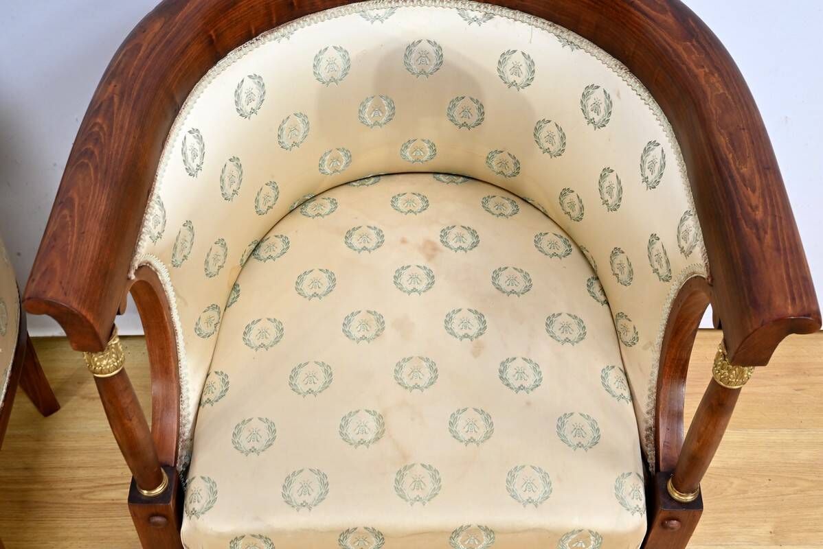 J&J Kohn Stained Beech Living Room, Empire style – Early 20th century