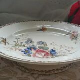 Flower and butterfly footy plate