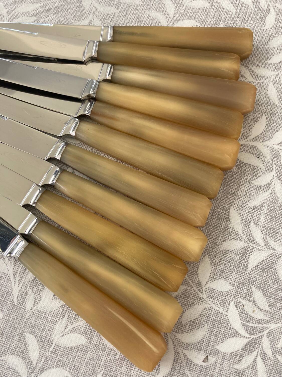 Set of 11 small knives L20cm