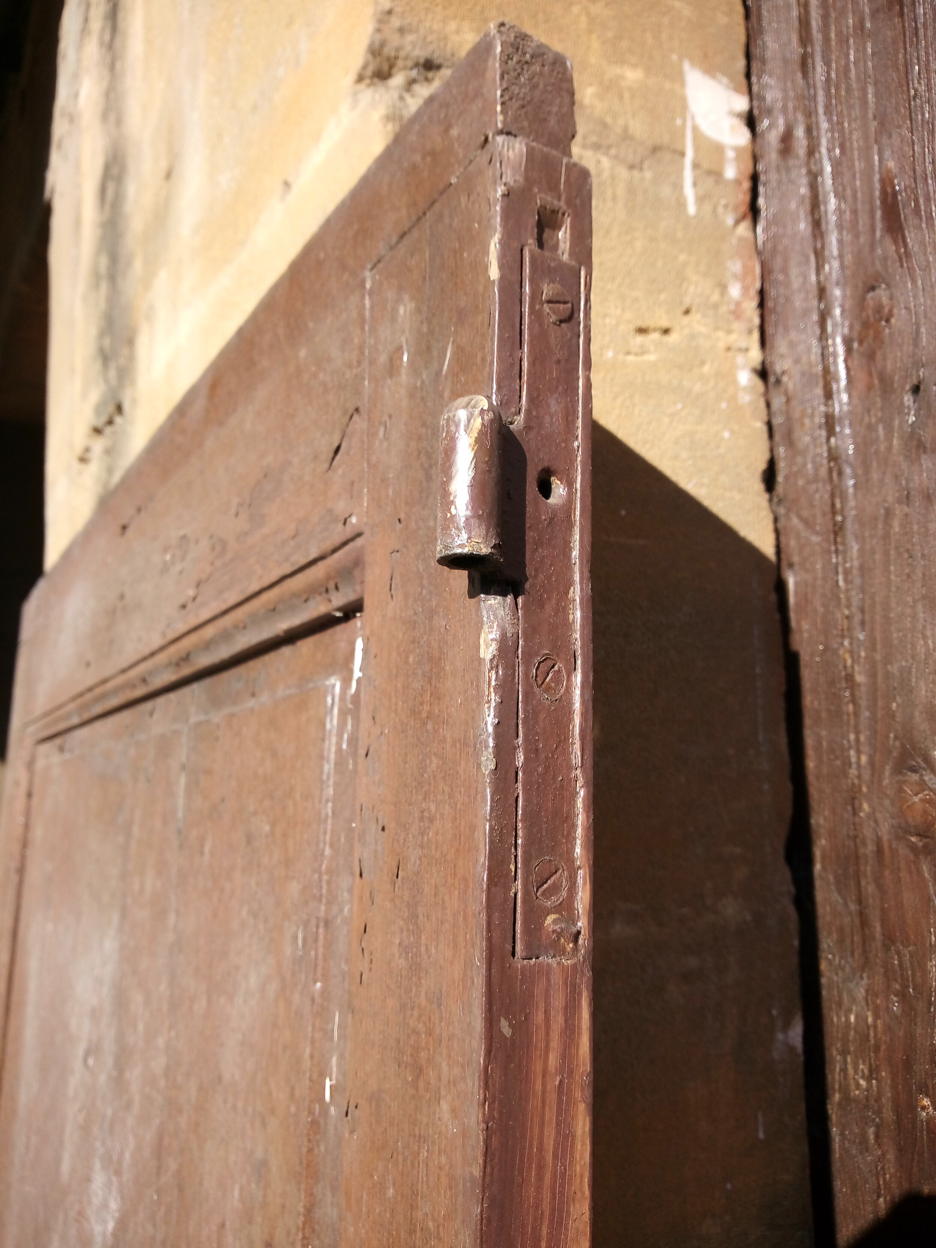 Old door latch