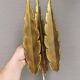 Brutalist Brass Wall Lamps by Svend Aage Holm Sørensen, Denmark 1960s
