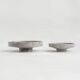 Silver travertine XL bowl