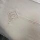 Cotton pillowcase embroidered monogram JB.