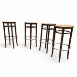 4 x Thonet 82 / 204 RH stool Height 80 Width 45 cm Price / set of 4 thonet