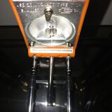 Orange telescopic desk lamp