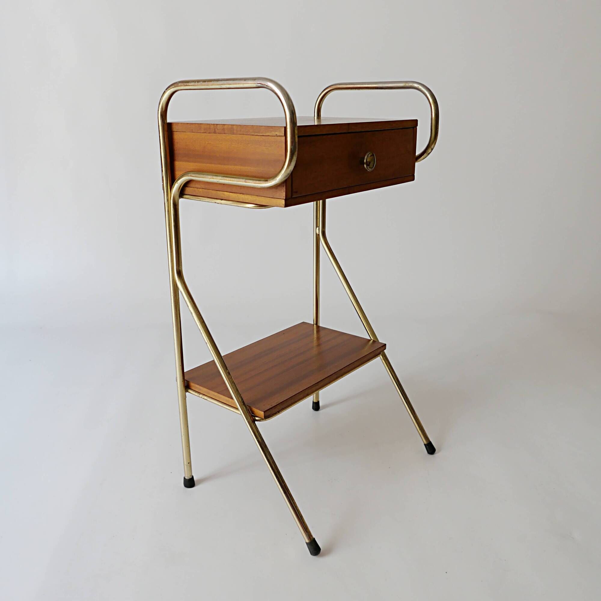 Jacques Hitier bedside table design 1960s 1970s
