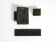 A set of solid 1970s Brutalist pull handles with letter slot and doorbell