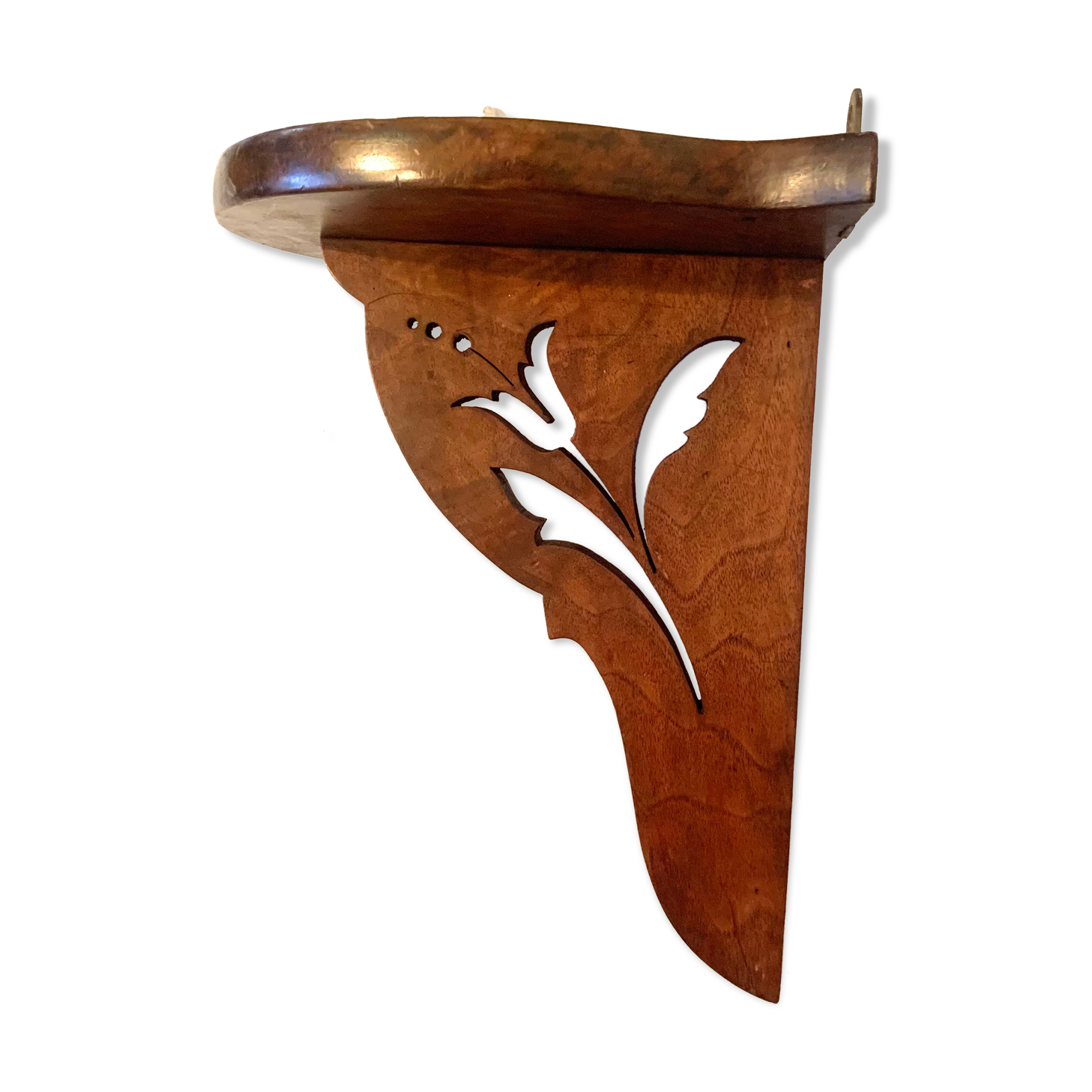 Small walnut shelf