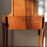 Retro cherry marble wood dressing table