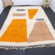 Tapis marocain en laine naturelle 2.5 x 1.5 m