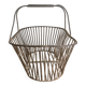 Country wrought iron harvest basket 1930