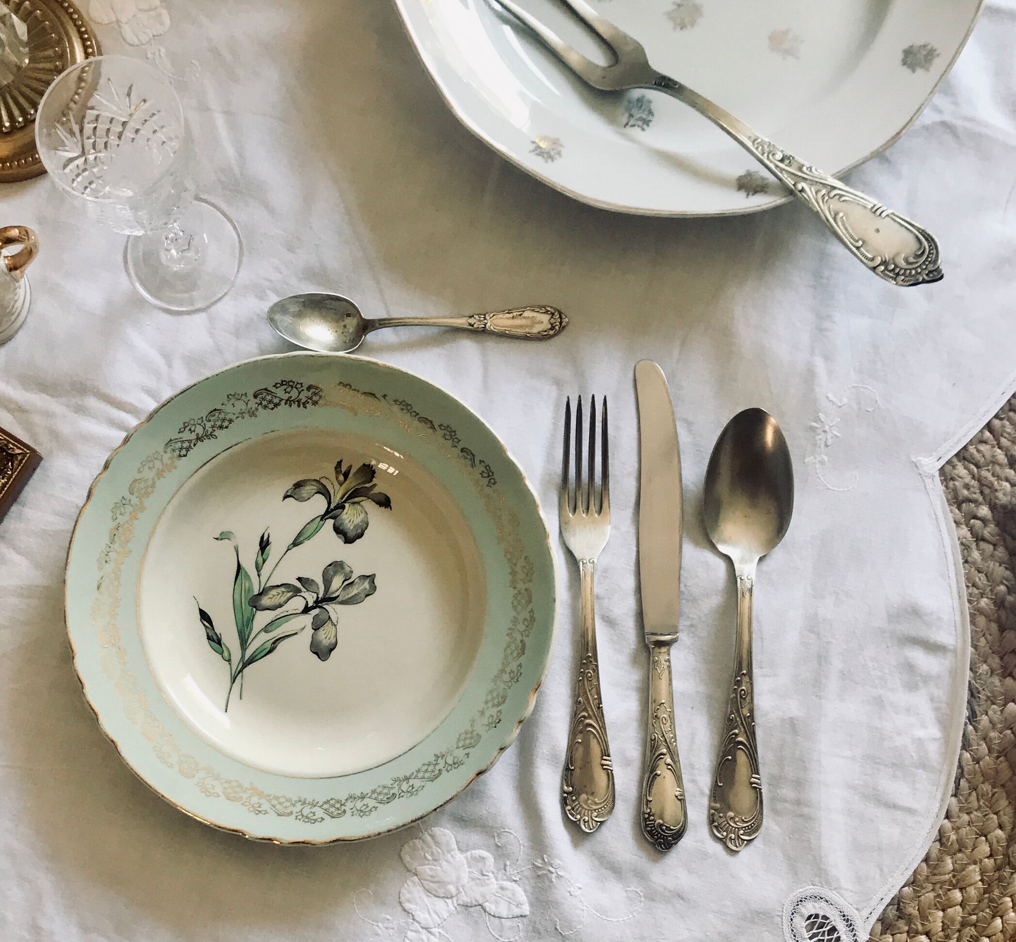 Silver housewife 25 pieces