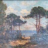 Oil on canvas, Saint Palais sur Mer, 1933