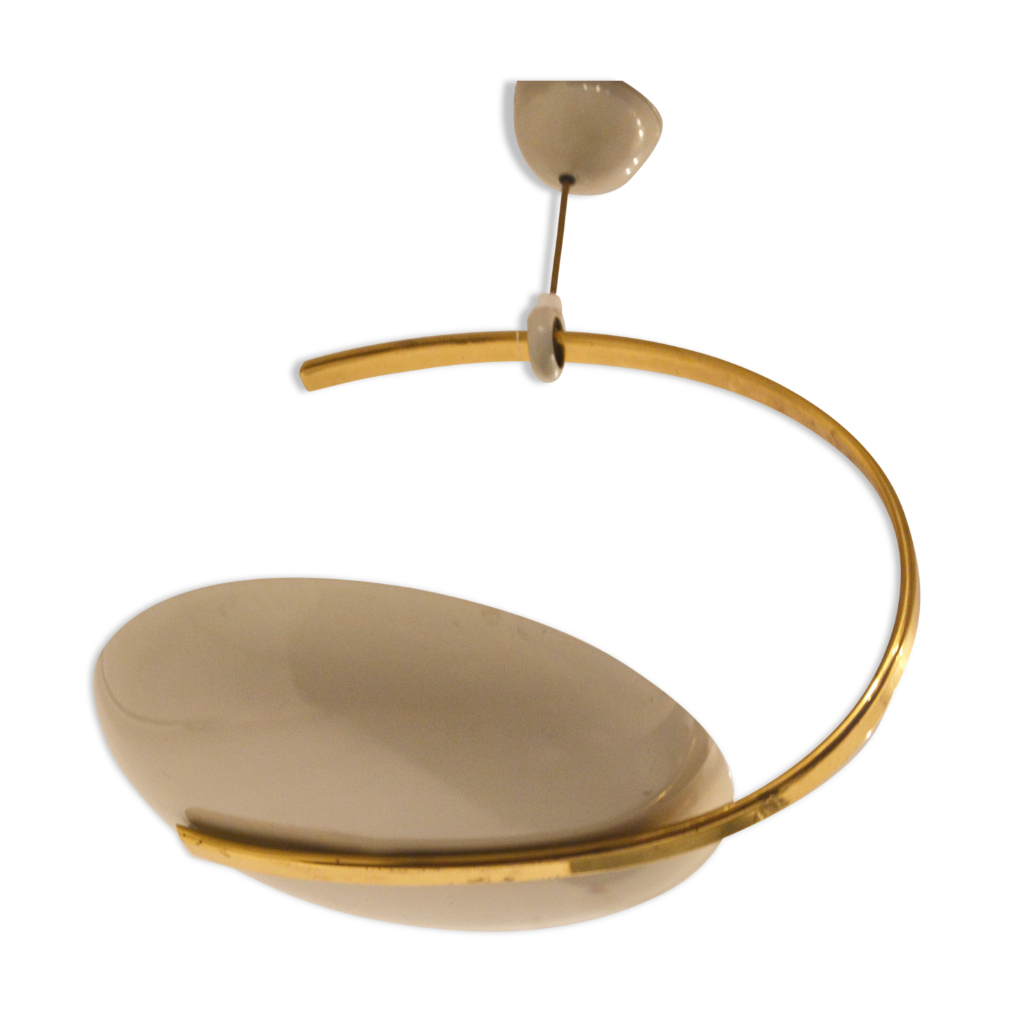 White and gold hanging