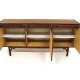 Enfilade scandinave en teck, Tage Olofsson, Tibro Ulferts, Suède, 1960