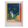 Paul COLLOMB: The garden at night, original signed lithograph.
