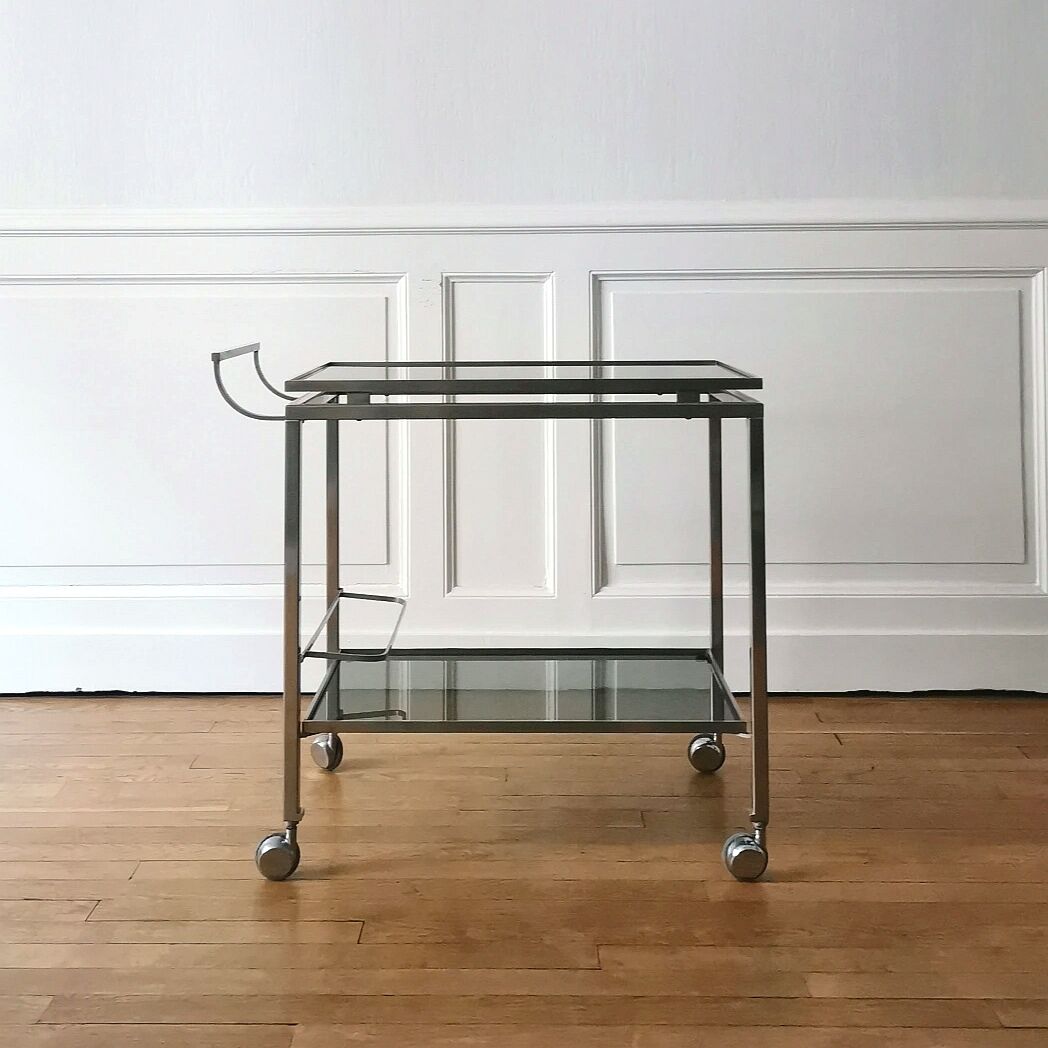 Desserte roulante de Guy Lefèvre, Maison Jansen, 1970