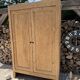 Renovated solid wood wardrobe