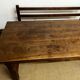 Table de ferme avec banc