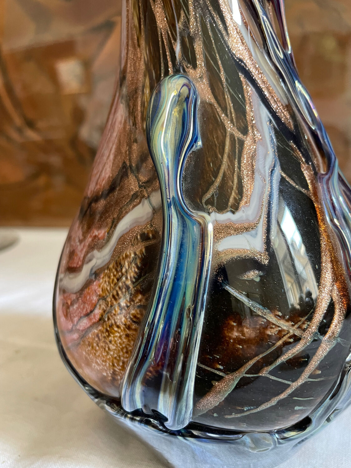 Vase signed Michèle Luzoro