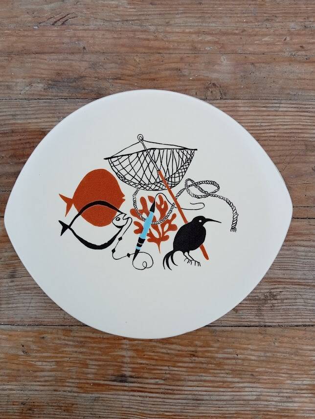 6 fish plates Salins