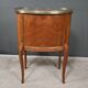 Small Kidney-Shaped Mahogany Chest of Drawers, Transition Style – Early 20th Century