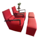 Paire Fauteuil Basculants & Ottoman Ligne Roset - Modèle Neo d'Alban-Sébast