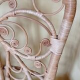 Fauteuil Peacock rotin
