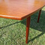 Scandinavian teak dining table