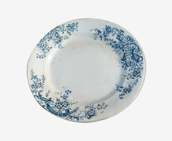 Assiette en terre de fer de Salins R. et. A